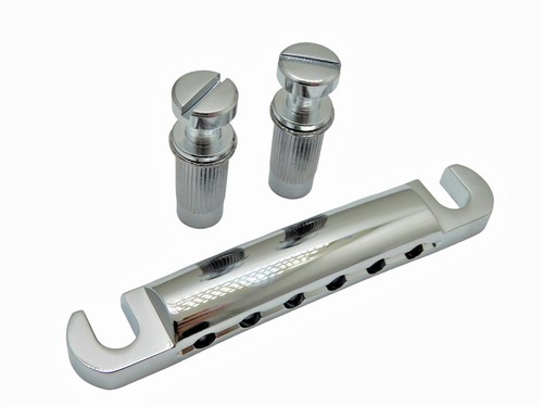Aluminum stop bar tailpiece - aluminum,